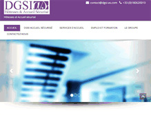 Tablet Screenshot of dgsi-as.com